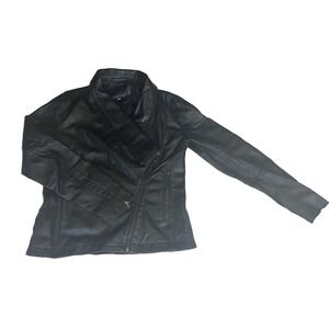 Anne Klein Women's Classic Leather Jacket